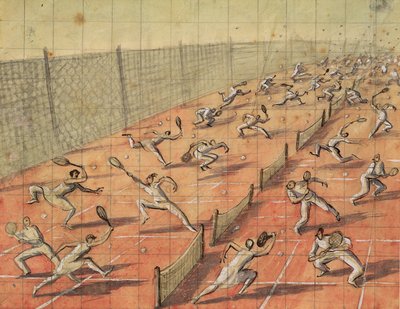 1930年の「ウィローズの風」レビューのデザイン 作： Rex Whistler